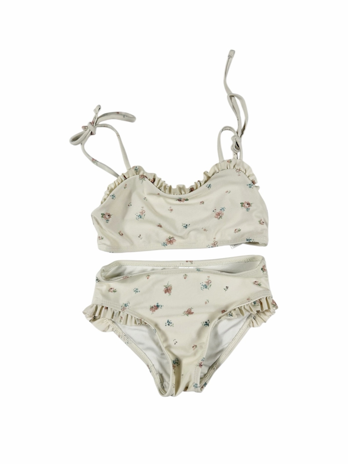 Jamie Kay Harriet Sweet Magnolia Ditzy Play Floral Two Piece Swimsuit Size 4